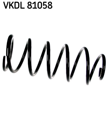 SKF VKDL 81058 Suspension Spring Rear Axle for TOYOTA